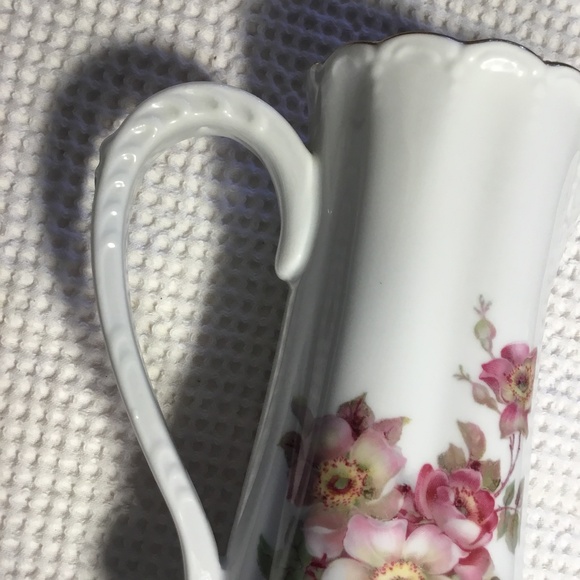 RARE Antique 1940’s German Gerold Porzellan Pitcher in Pattern Gdr2 - Picture 9 of 13